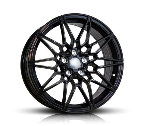 18x8.0 Style XF022 Black