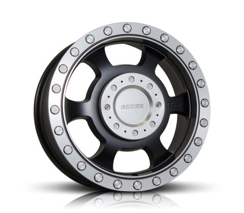 16x6.5 SC Racing E1231 Matt Black with Machined Lip - SC Racing Wheels