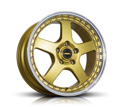 17x7.0 17x8.5 Simmons FR-1 Gold 5/110 P0 - Simmons Wheels