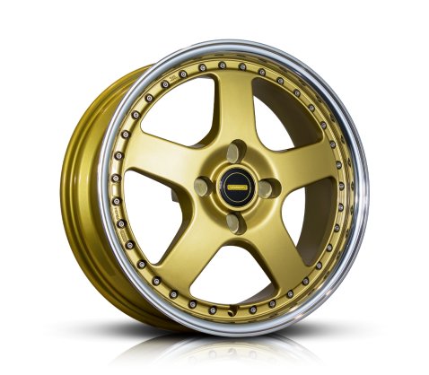 17x7.0 17x8.5 Simmons FR-1 Gold 4/110 P35 - Simmons Wheels