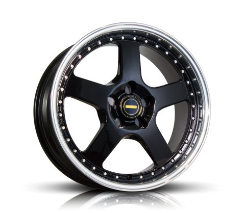 19x8.5 19x9.5 Simmons FR-1 Gloss Black - Simmons Wheels