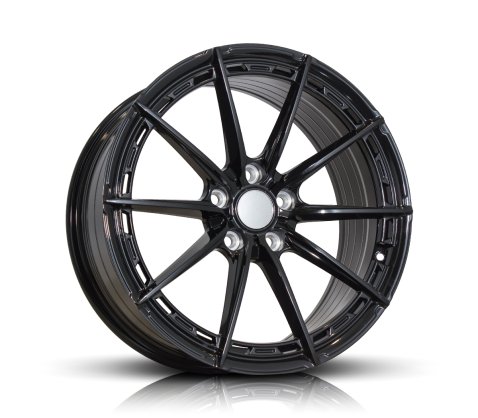 18x8.0 SC Racing XF006 Black - SC Racing Wheels