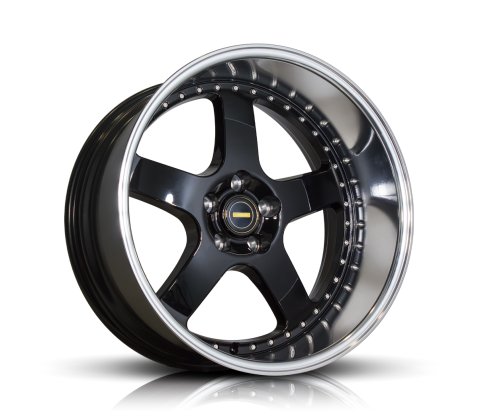 20x10 Simmons FR-1 Flow Form Gloss Black - Simmons Wheels