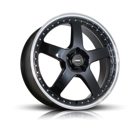 22x8.5 22x9.5 Simmons FR-1 Gloss Black Mirror Lip