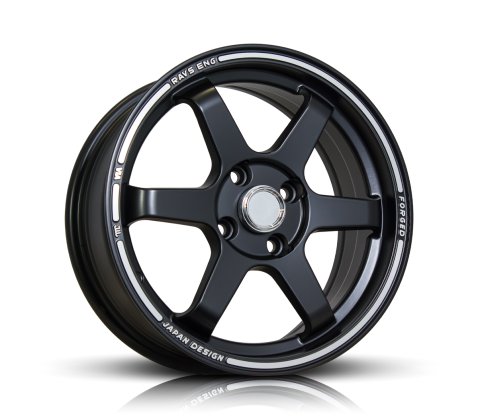 15x6.5 SC Racing DX008 Matt Black Milling Line
