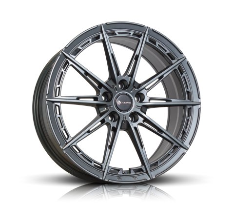 18x8.0 SC Racing DX484 Gunmetal - SC Racing Wheels