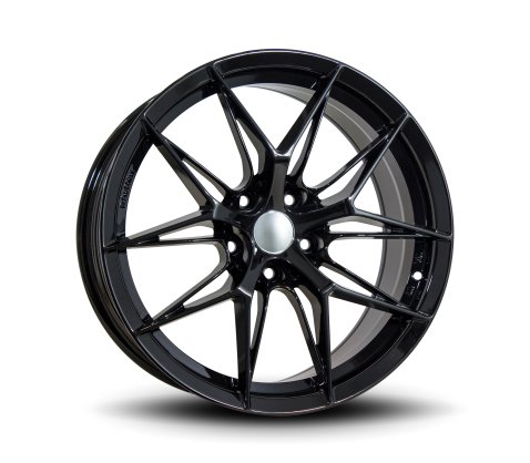 19x8.5 SC Racing DX249 Black - SC Racing Wheels