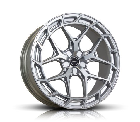 20x8.5 Simmons EU7 Silver Machined Face - Simmons Wheels