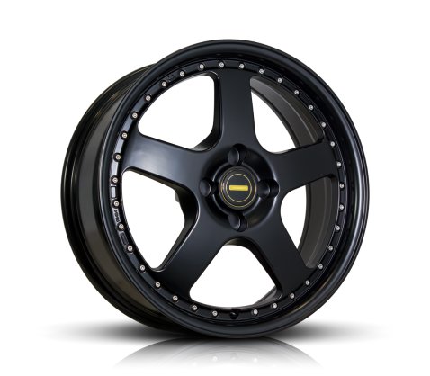 17x7.0 17x8.5 Simmons FR-1 Satin Black 4/120 P20 - Simmons Wheels