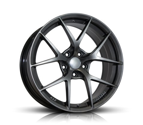 19x8.5 SC Racing DX221 Hyper Black - SC Racing Wheels
