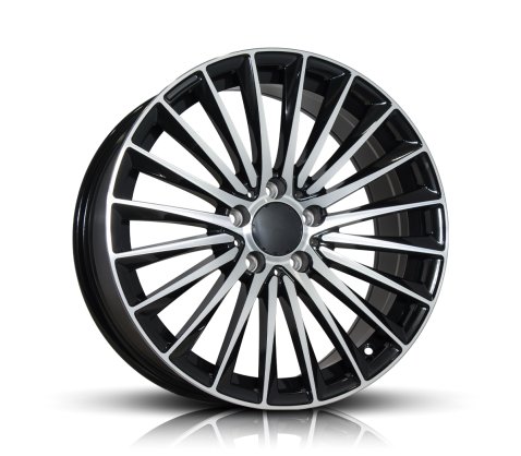 18x8.0 Style H3221F Machined Black