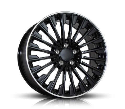 19x8.0 19x9.0 Style H3062FA Black M-Line - Style By MB