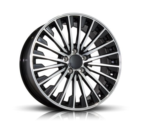 19x8.0 19x9.0 Style H3062FA Machined Black - Style By MB