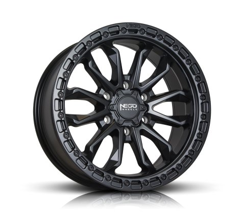 18x8.5 SC Racing N09 Satin Black - SC Racing Wheels