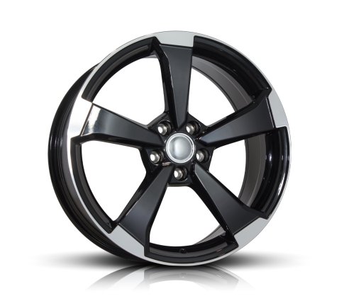 19x8.0 Style 6101 Gloss Black M-Face
