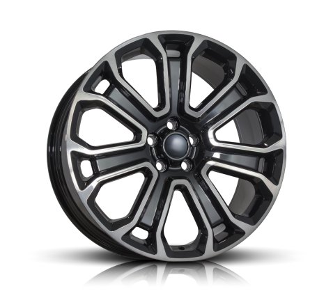 22x9.5 Style 5934F Black with Grey Tint