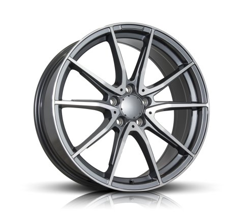 19x8.0 19x9.0 Style 845 Grey Machine Face