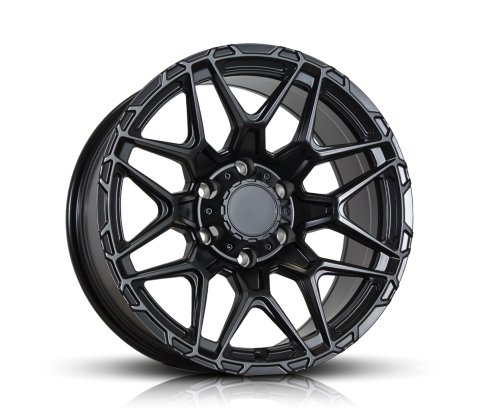 18x8.5 SC Racing XF223 Matte Black - SC Racing Wheels