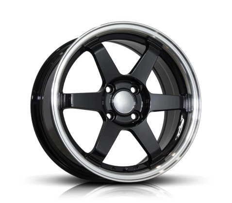 15x7.0 SC Racing DX146 Black Machine Lip - SC Racing Wheels