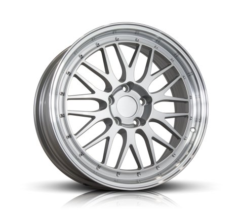 18x8.0 SC Racing 881 Silver Mirror Lip