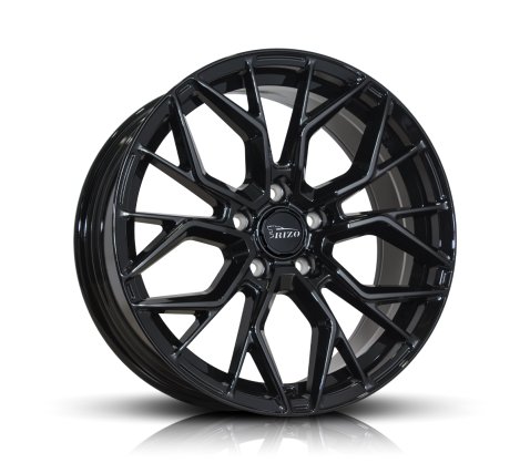 20x8.5 SC Racing RS7 Shine Black - SC Racing Wheels