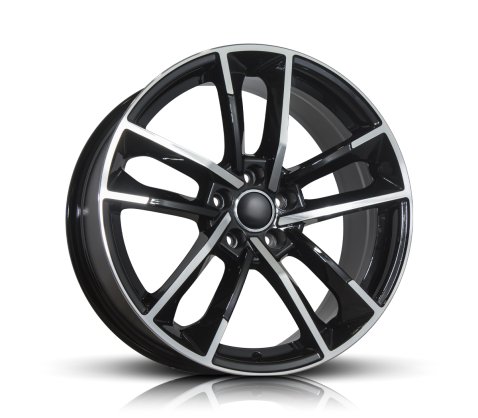 19x8.5 Style 1329 Black Polished - Style By AU