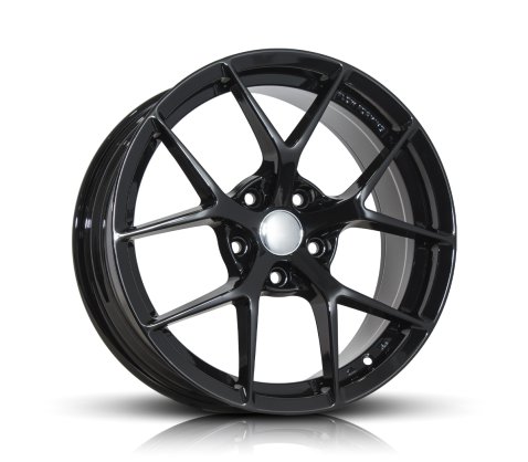 17x7.5 SC Racing W019 Piano Black