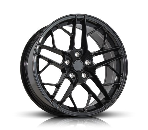 18x8.0 SC Racing W516 Piano Black