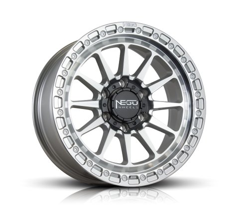 18x8.5 SC Racing N07 Silver Machined Face - SC Racing Wheels