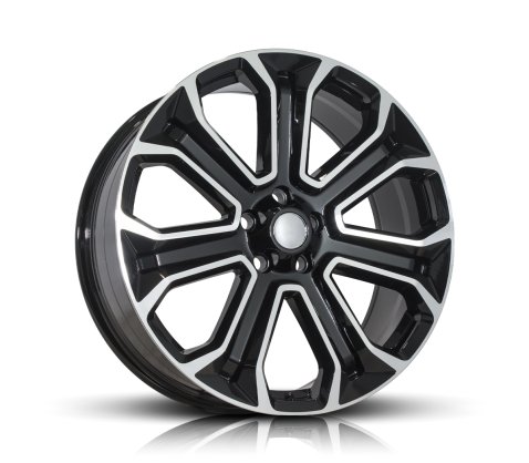 22x9.0 SC Racing DX650 Machined Black - SC Racing Wheels