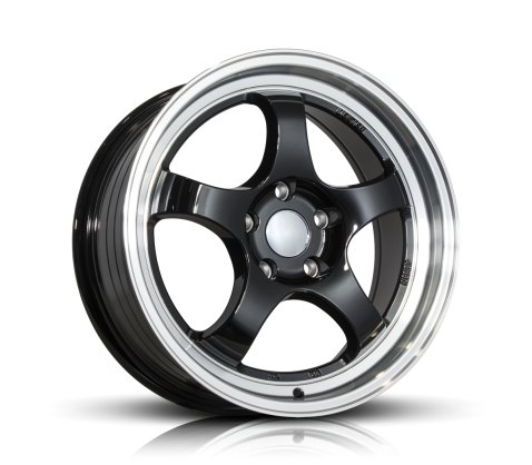 17x7.5 SC Racing W5036 Piano Black plus Lip