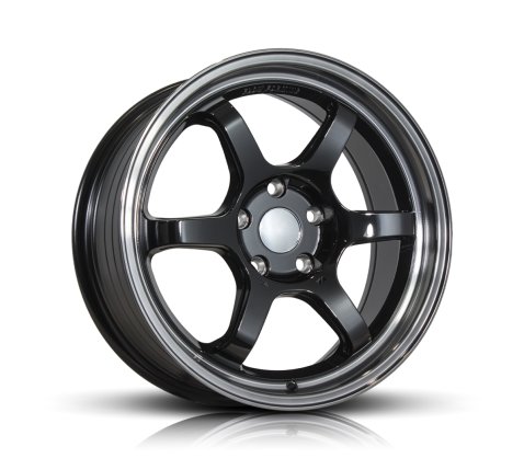 17x7.5 SC Racing G12 Piano Black plus Lip Lacquer
