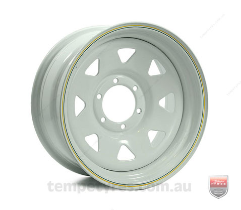 16x7.0 Gecko Steel White