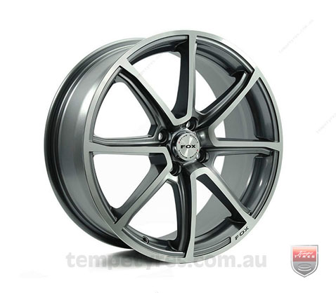 17x7.0 Fox R2 Gunmetal