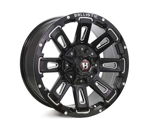 20x9.0 Ballistic Ravage Millworks 6/139.7 P20 - 