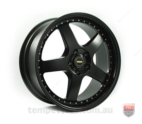 19x8.5 19x9.5 Simmons FR-1 Satin Black