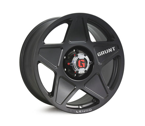 20x9.0 Lenso Grunt G2 Black 6/139.7 P20 - Lenso Wheels