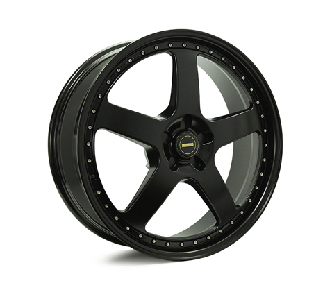 22x8.5 22x9.5 Simmons FR-1 Full Satin Black 5/127 P25 - Simmons Wheels