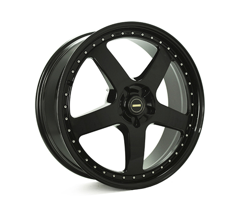 22x8.5 22x9.5 Simmons FR-1 Full Gloss Black 5/127 P35 - Simmons Wheels