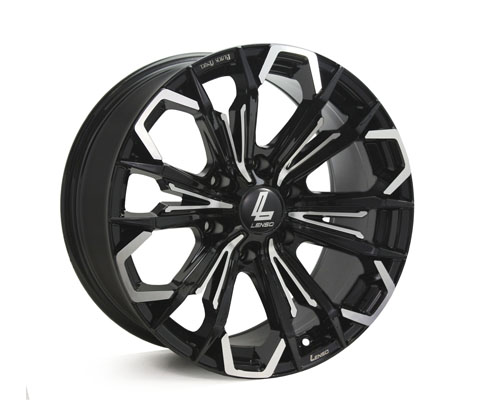 18x9.0 Lenso Black Angel V5 BKUW