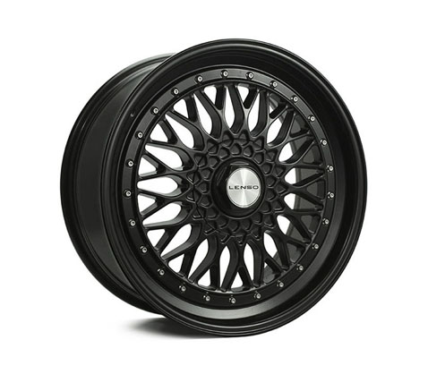 19x8.5 Lenso BSX Black