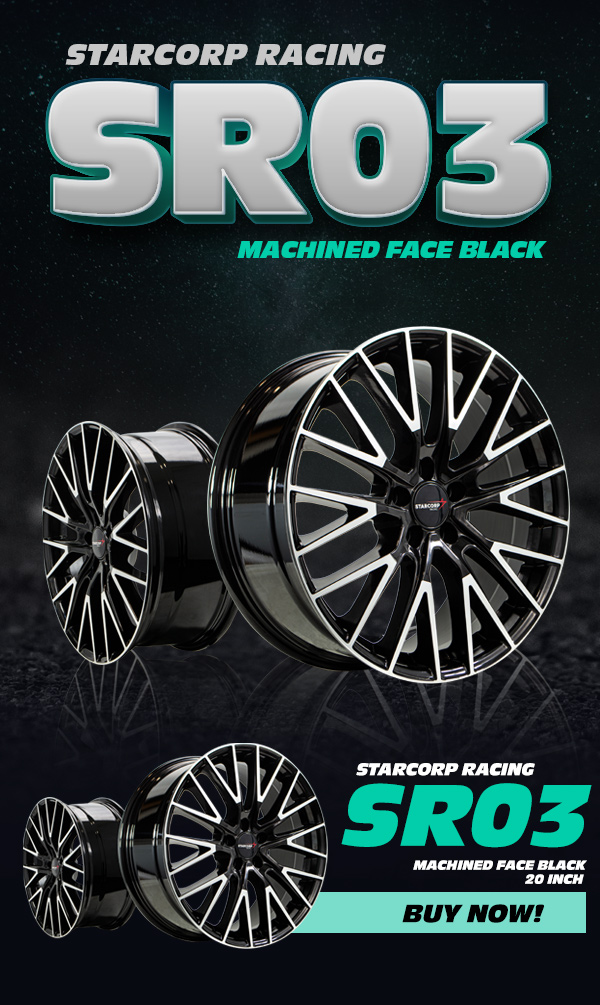 Starcorp Racing SR03 Machined Face Black